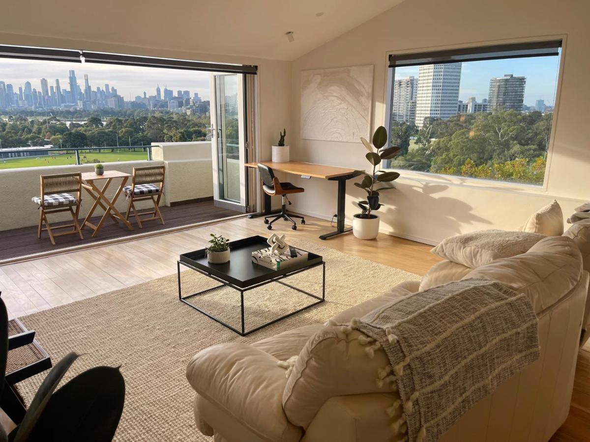 מלבורן Spectacular Views Over Albert Park מראה חיצוני תמונה