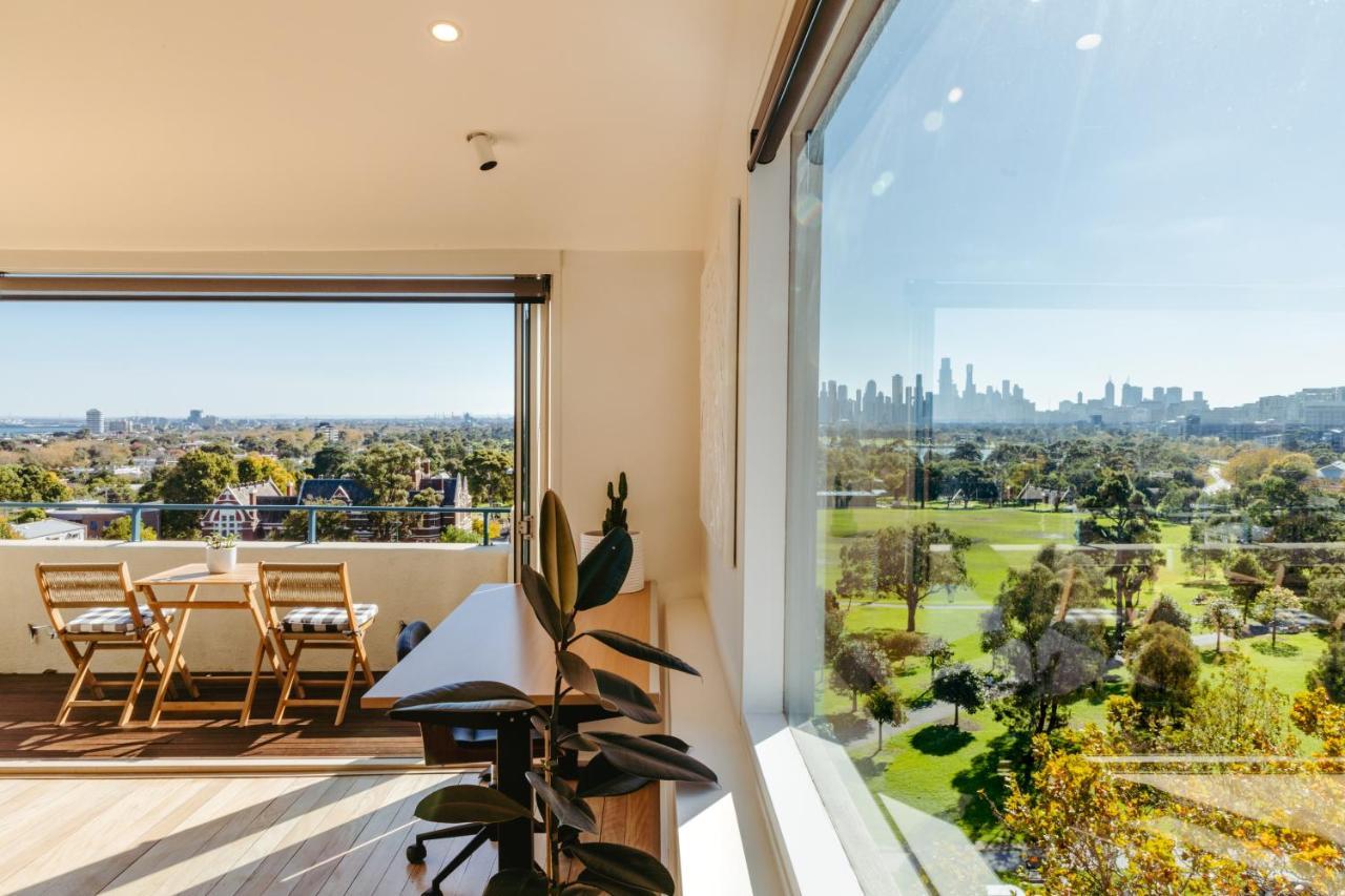 מלבורן Spectacular Views Over Albert Park מראה חיצוני תמונה